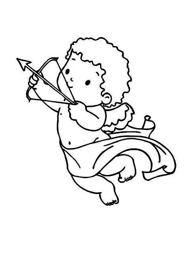 Cupid Coloring Pages 85