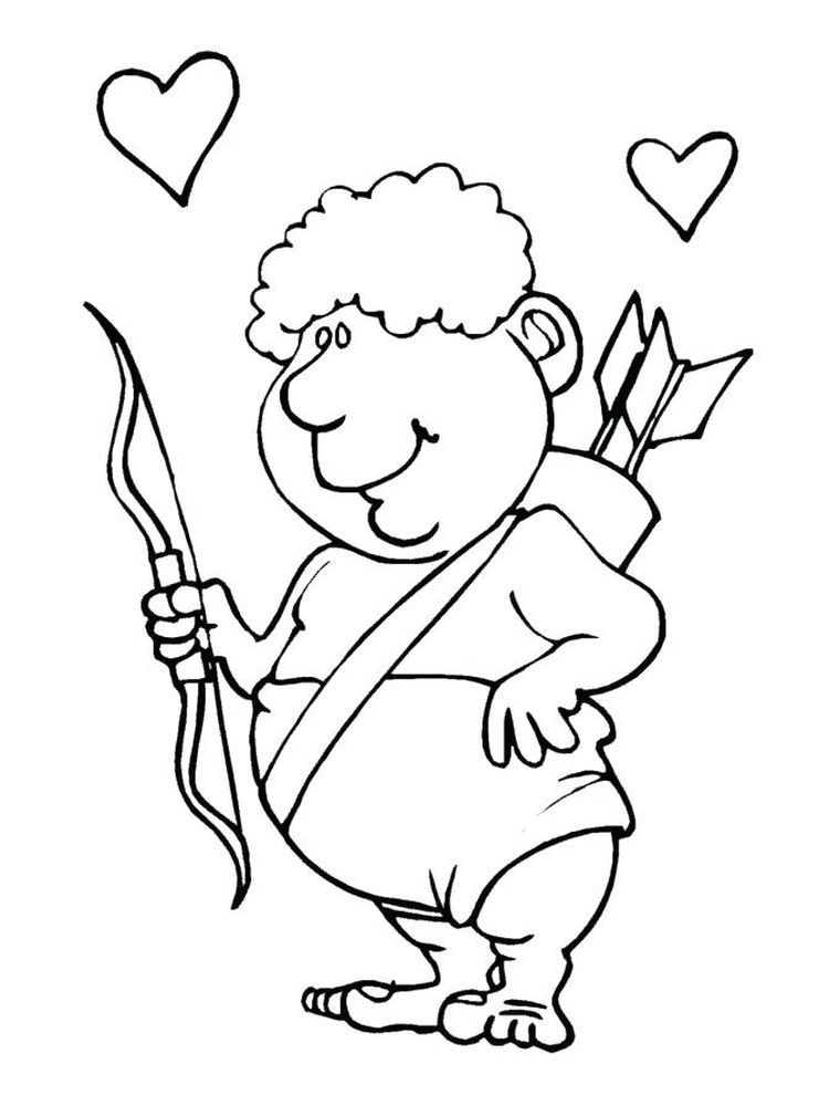 Cupid Coloring Pages 86