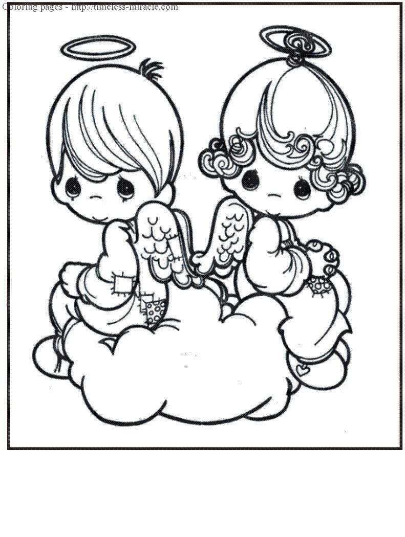 Cupid Coloring Pages 9