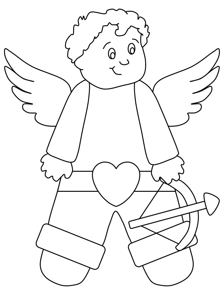 Cupid Coloring Pages 91