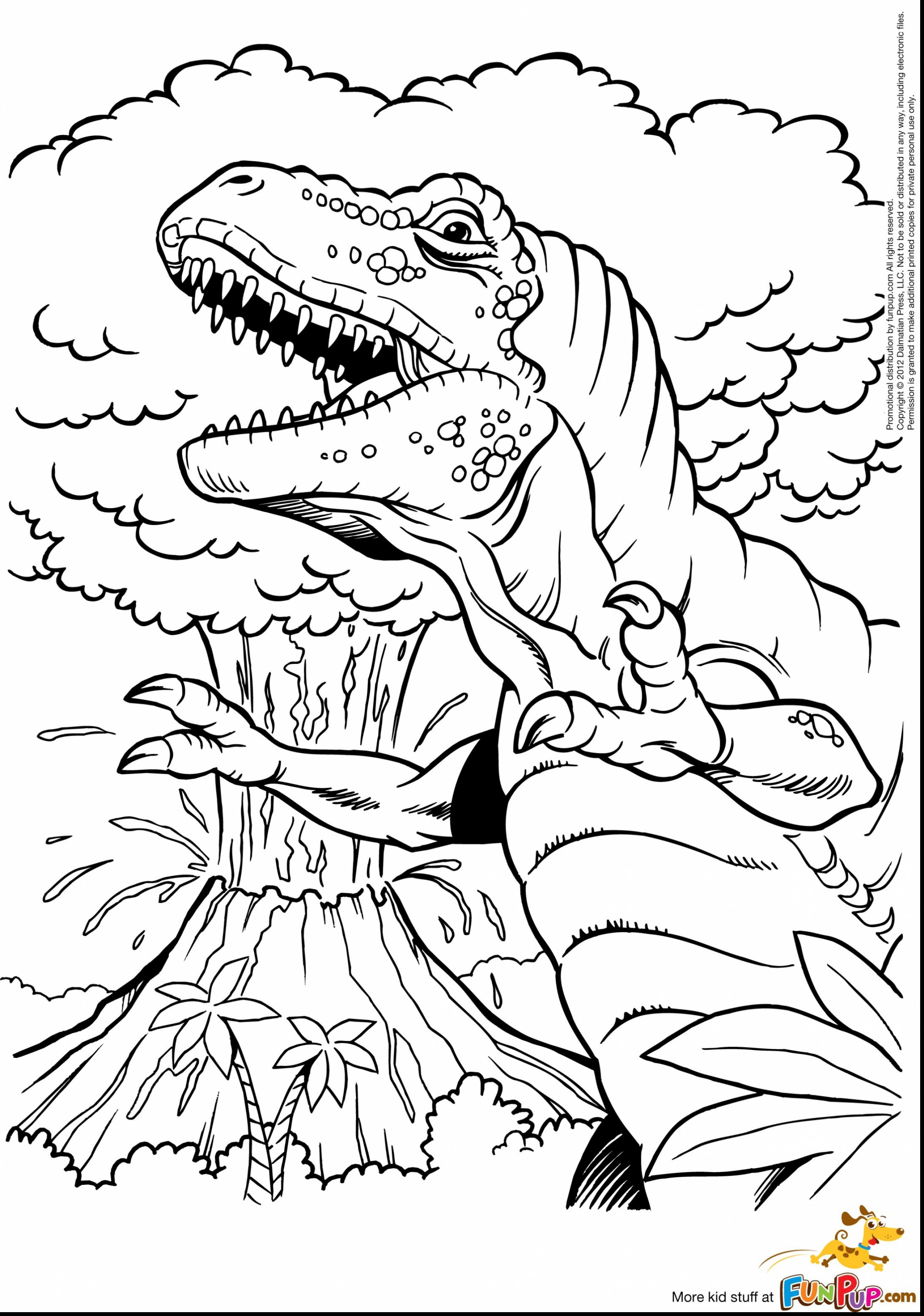 Dinosaur Printable Coloring Page 10