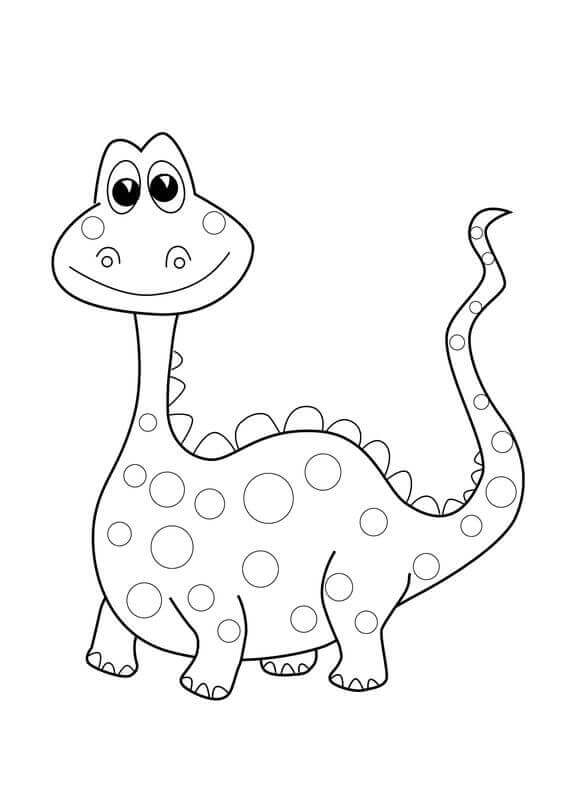 Dinosaur Printable Coloring Page 14