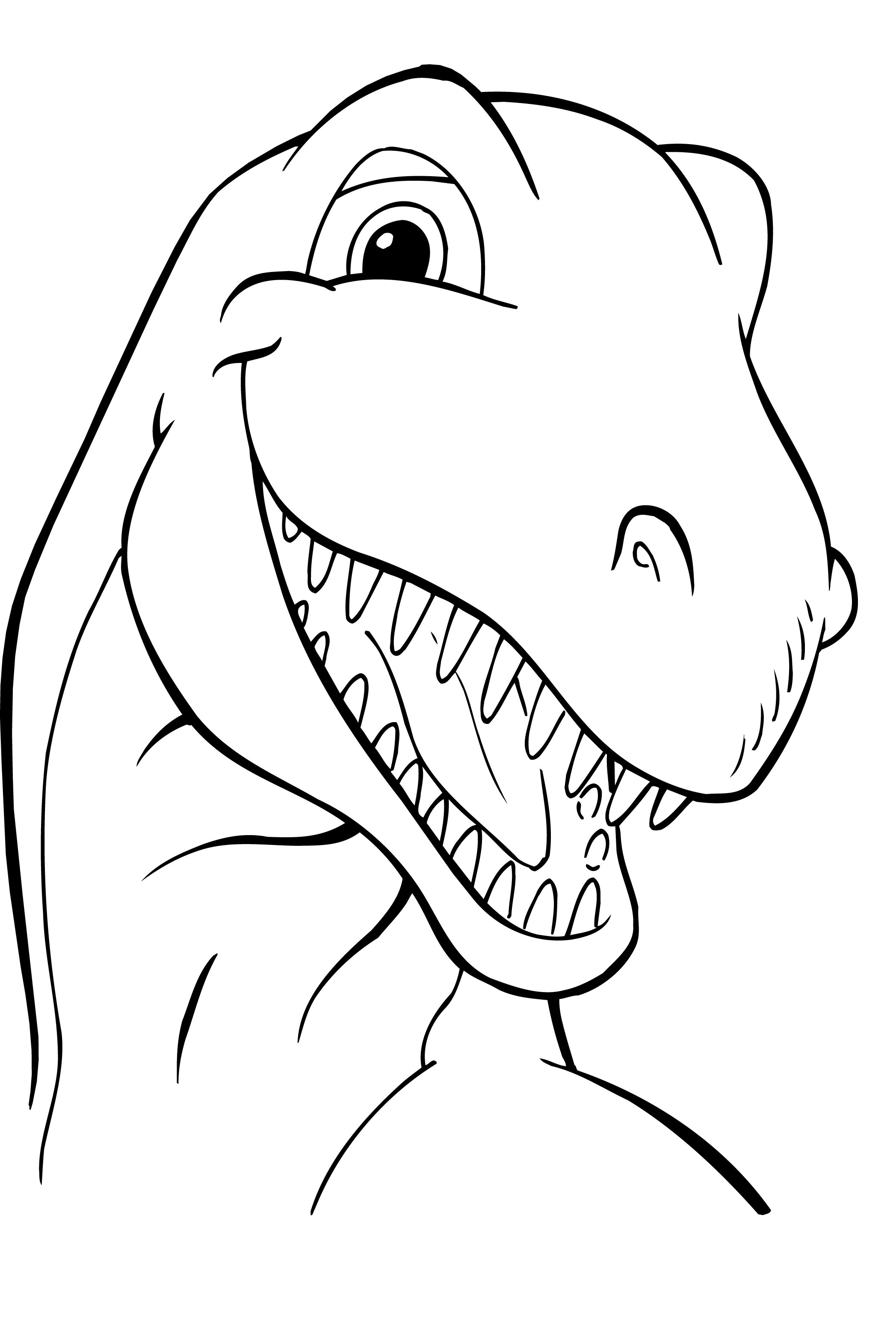 Dinosaur Printable Coloring Page 17