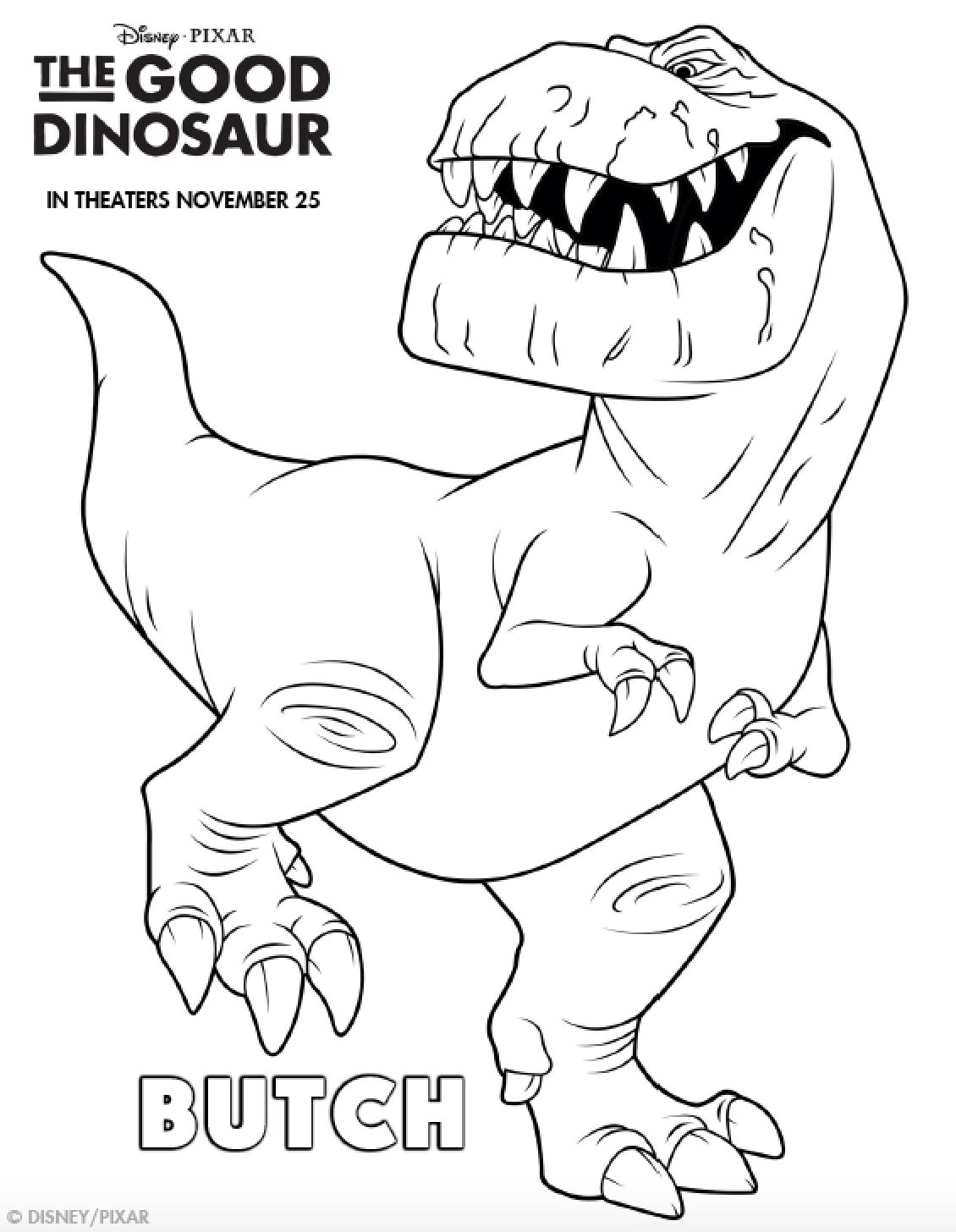 Dinosaur Printable Coloring Page 18