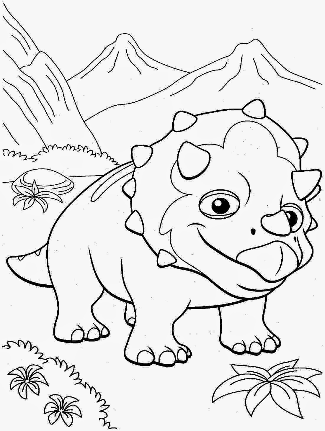 Dinosaur Printable Coloring Page 25