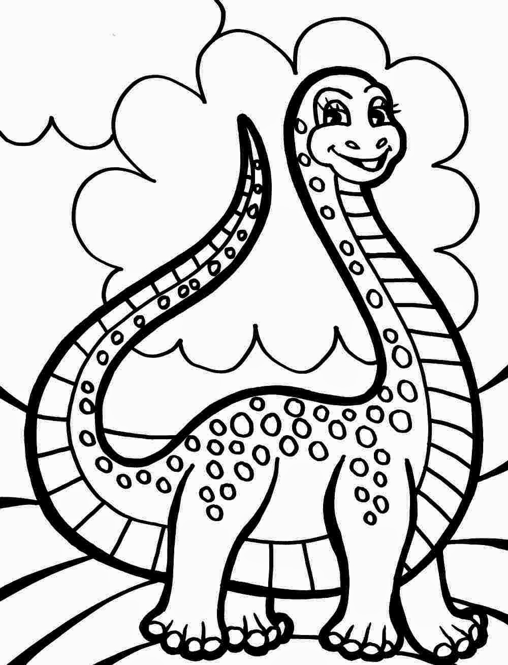 Dinosaur Printable Coloring Page 31