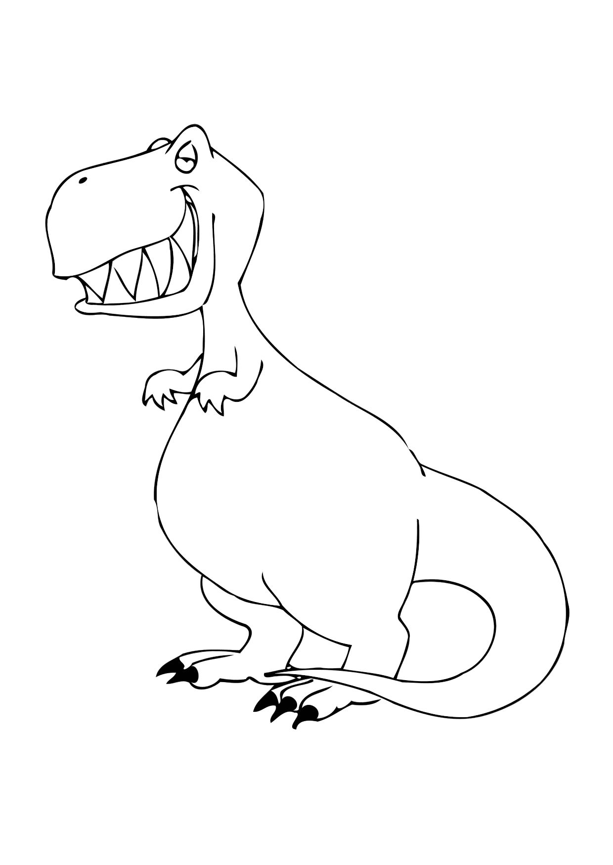 Dinosaur Printable Coloring Page 50