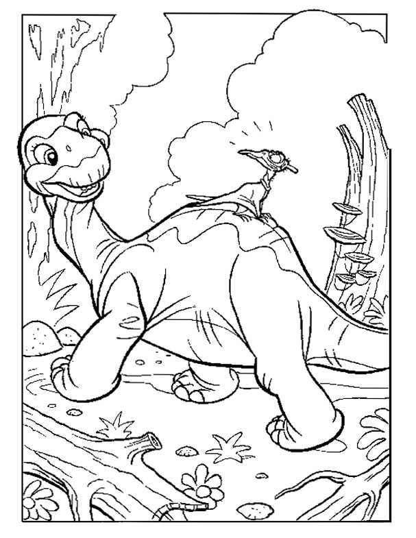 Dinosaur Printable Coloring Page 61