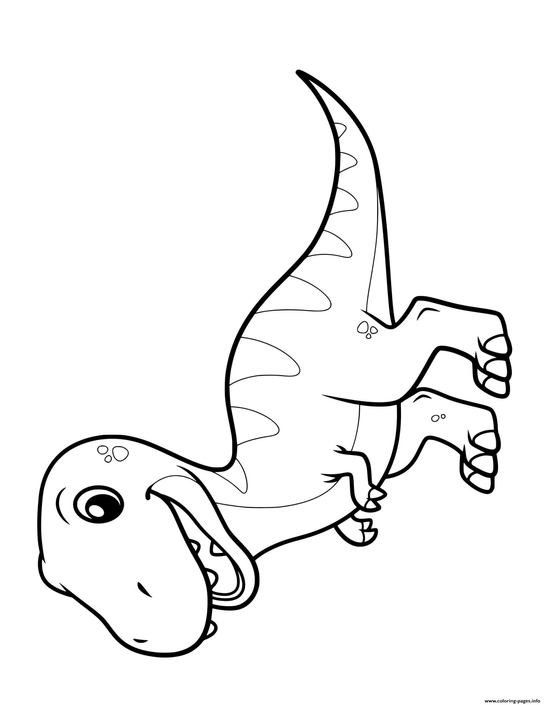 Dinosaur Printable Coloring Page 64