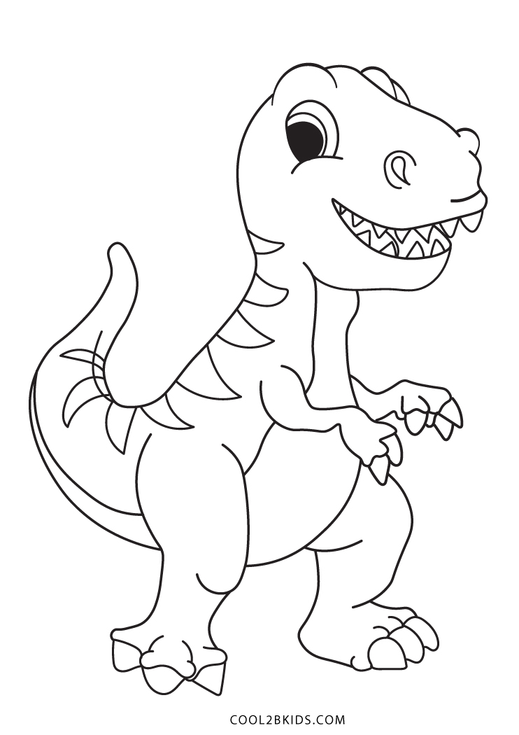 Dinosaur Printable Coloring Page 67