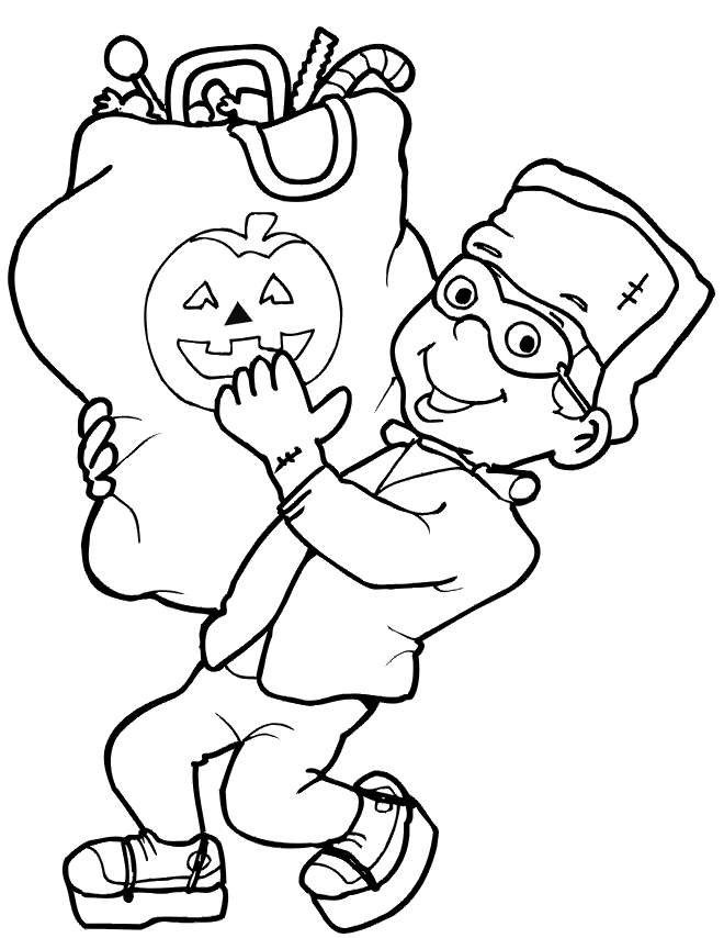 Free Printable Coloring Sheets Halloween 19