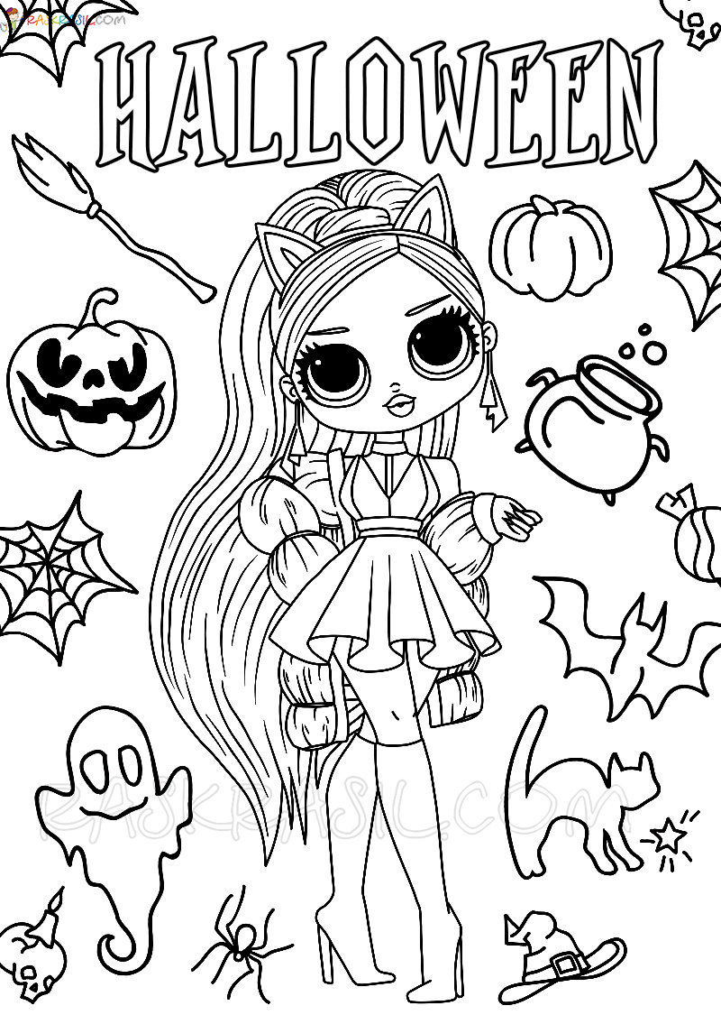 Free Printable Coloring Sheets Halloween 20