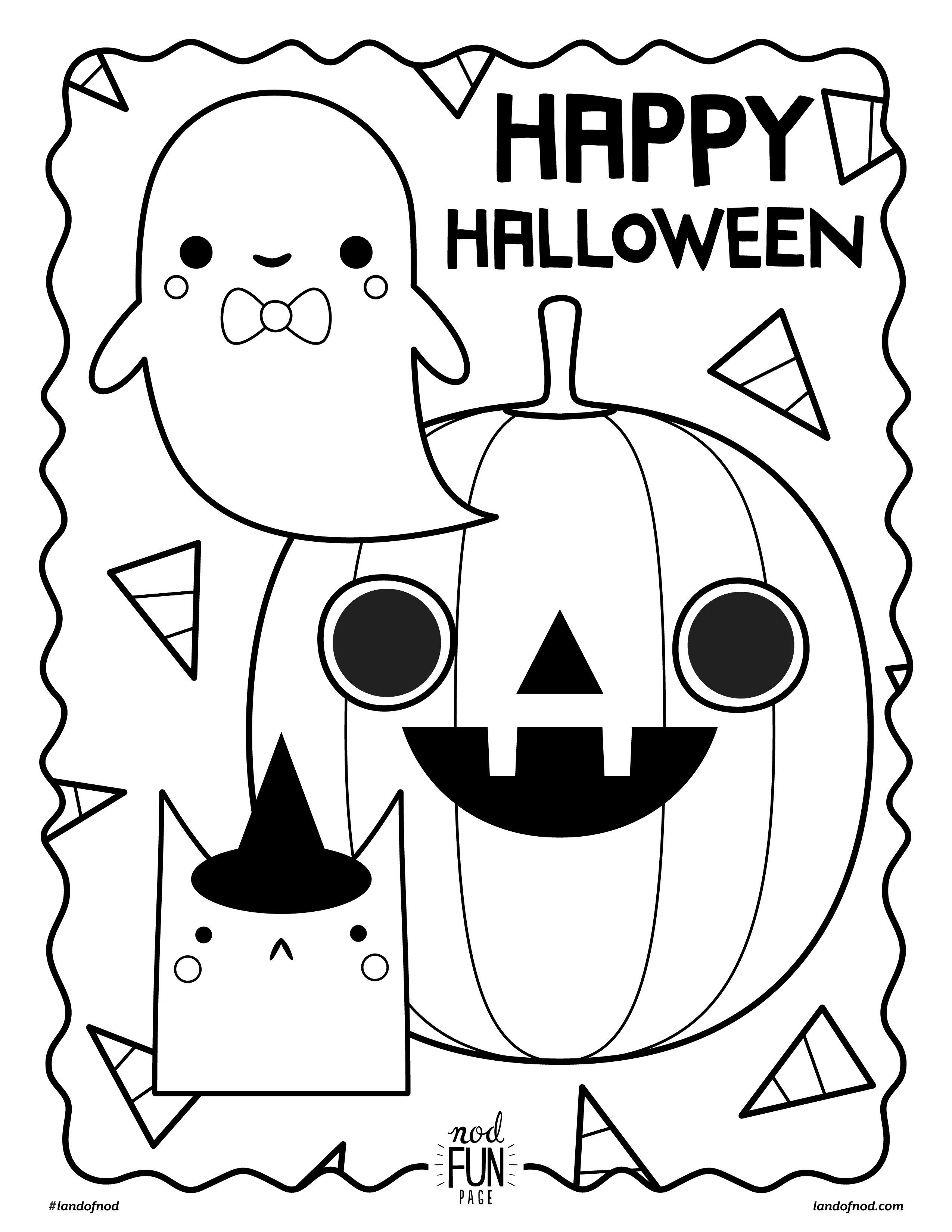 Free Printable Coloring Sheets Halloween 24