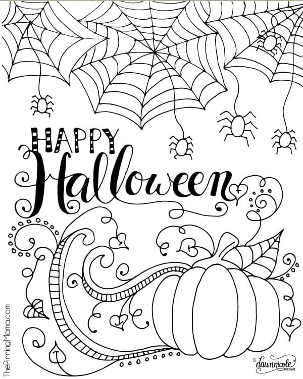 Free Printable Coloring Sheets Halloween 25