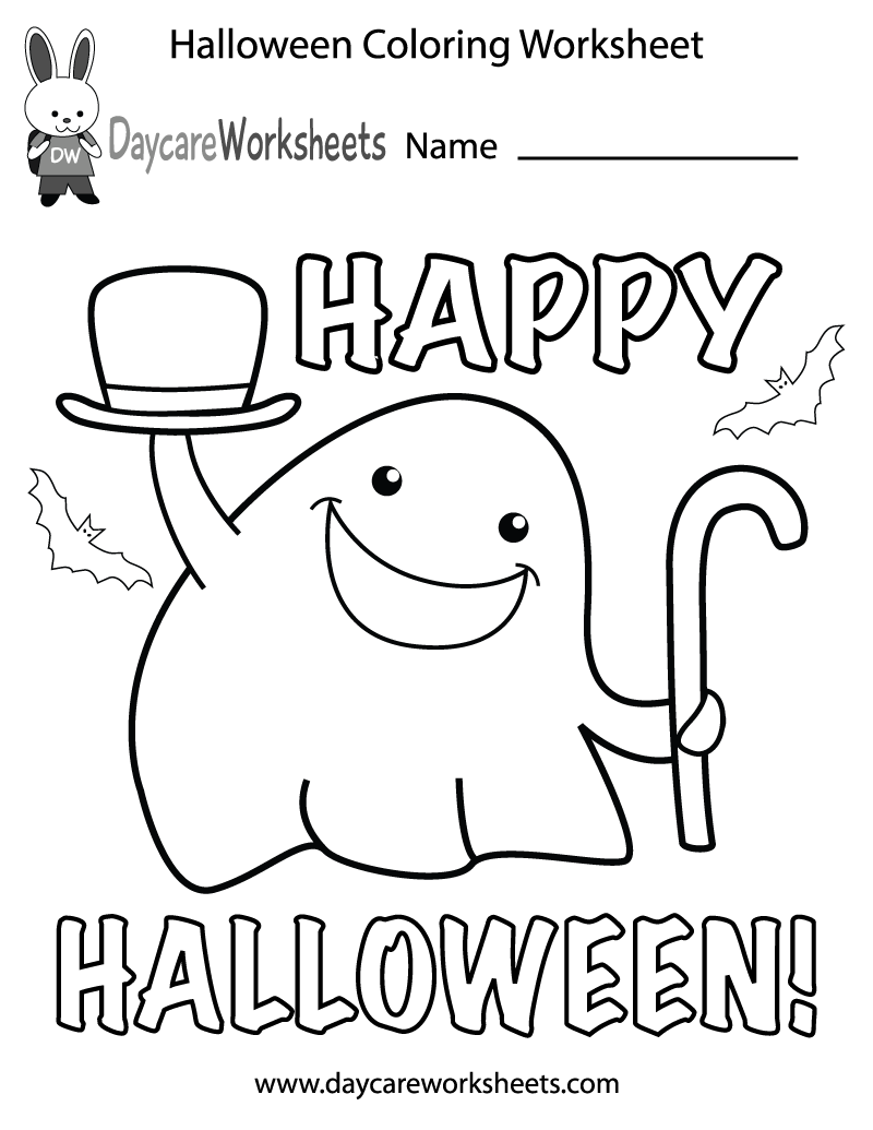 Free Printable Coloring Sheets Halloween 31