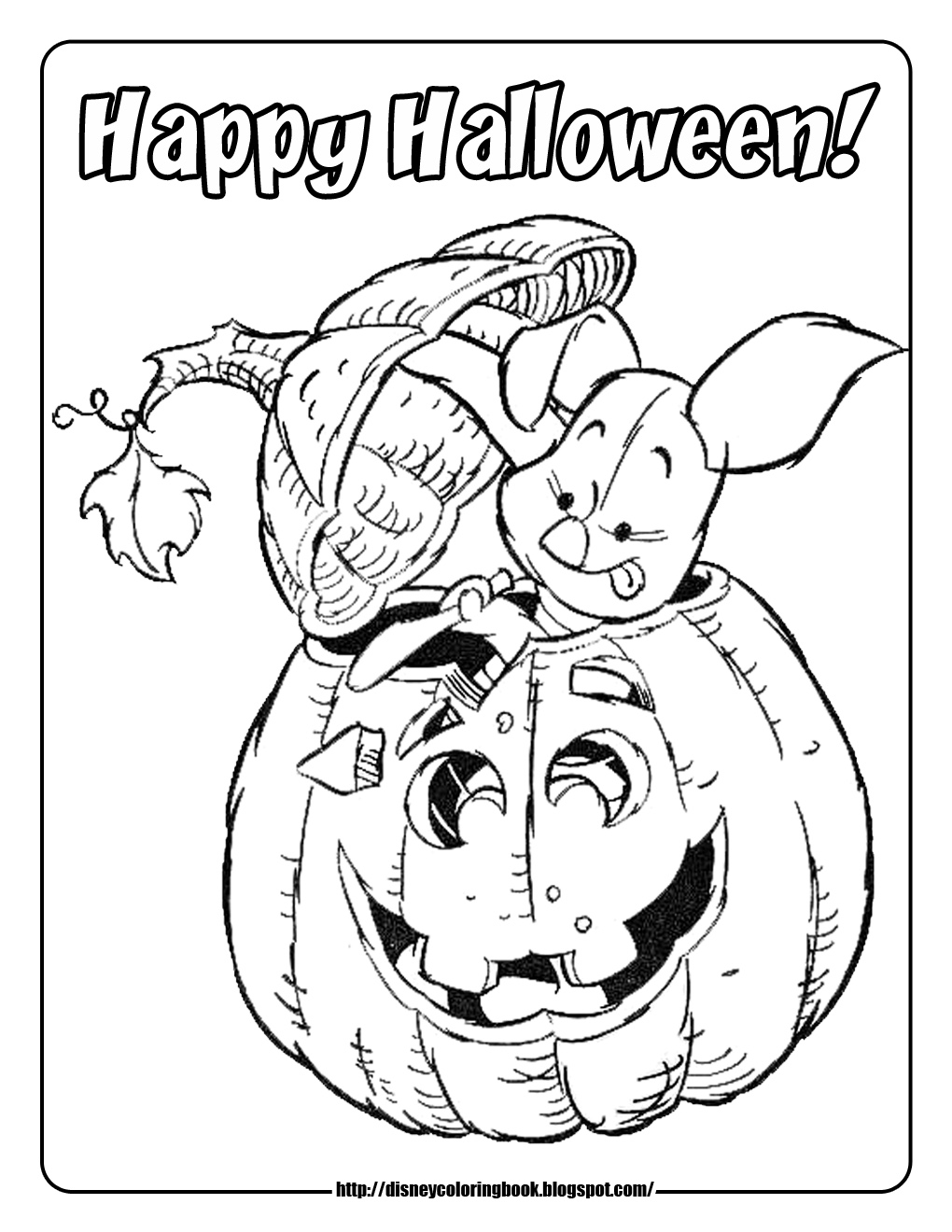 Free Printable Coloring Sheets Halloween 5