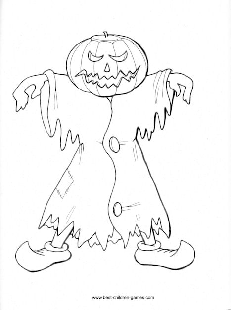 Free Printable Coloring Sheets Halloween 53