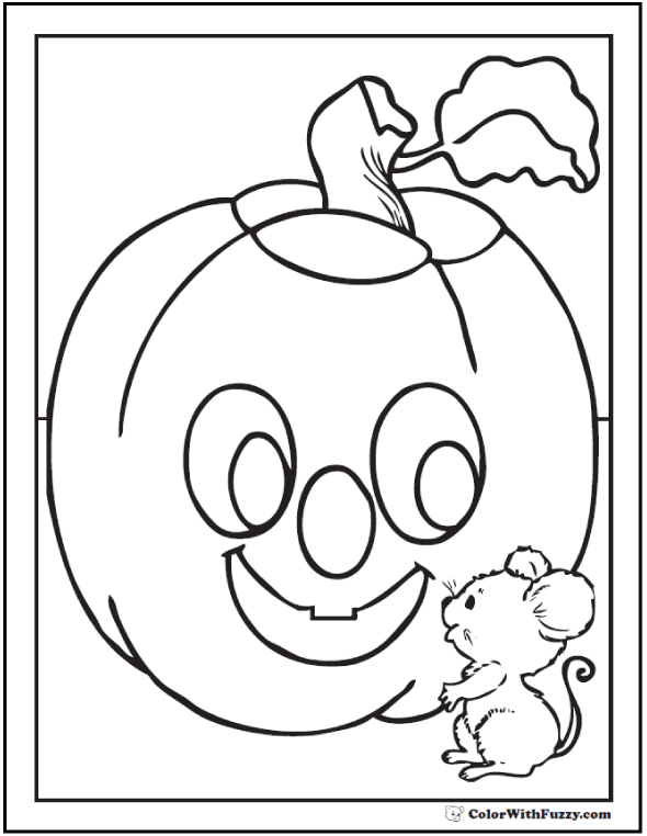 Free Printable Coloring Sheets Halloween 54