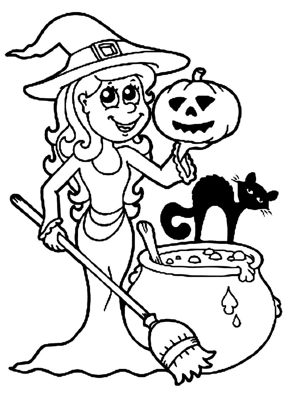 Free Printable Coloring Sheets Halloween 56