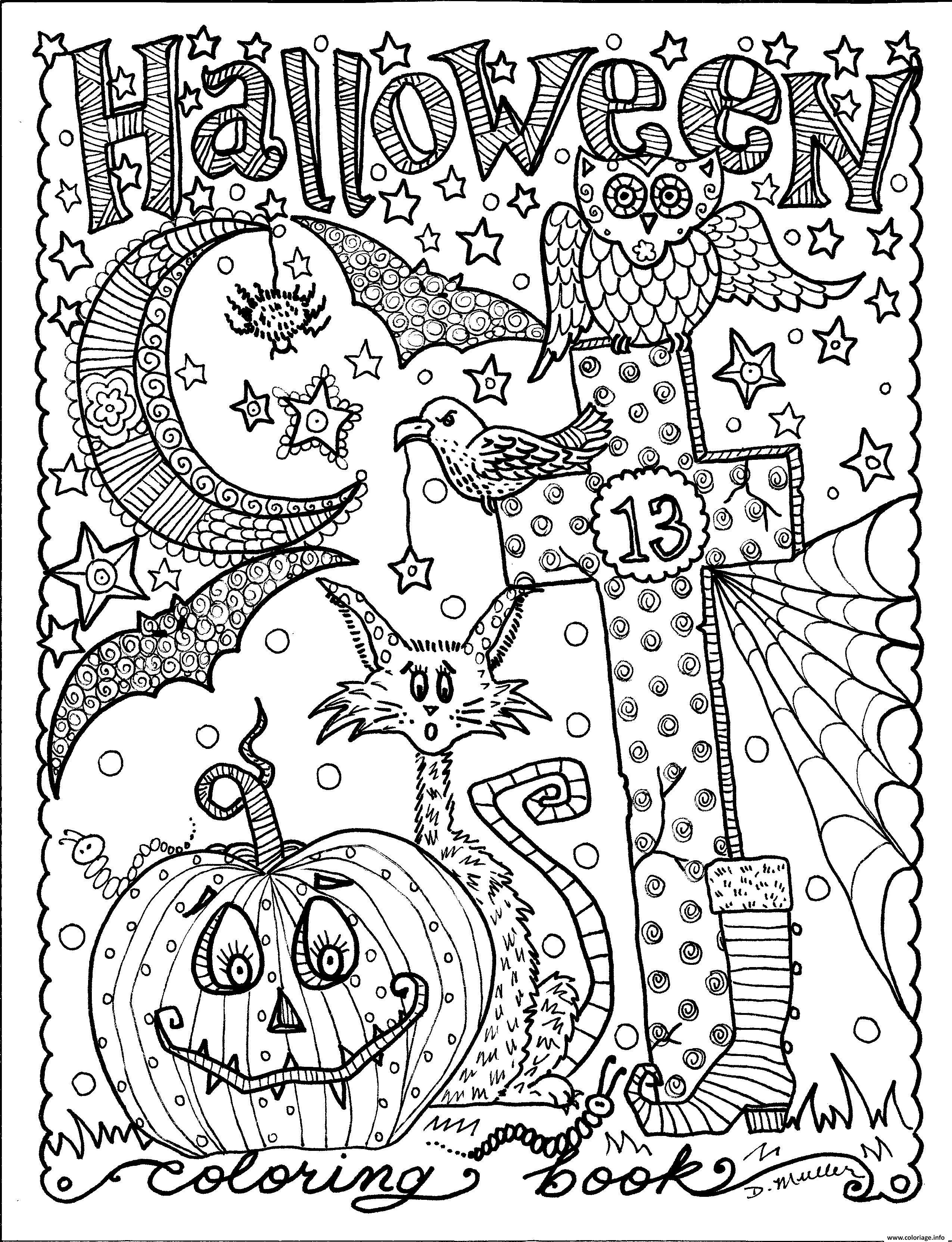 Free Printable Coloring Sheets Halloween 57