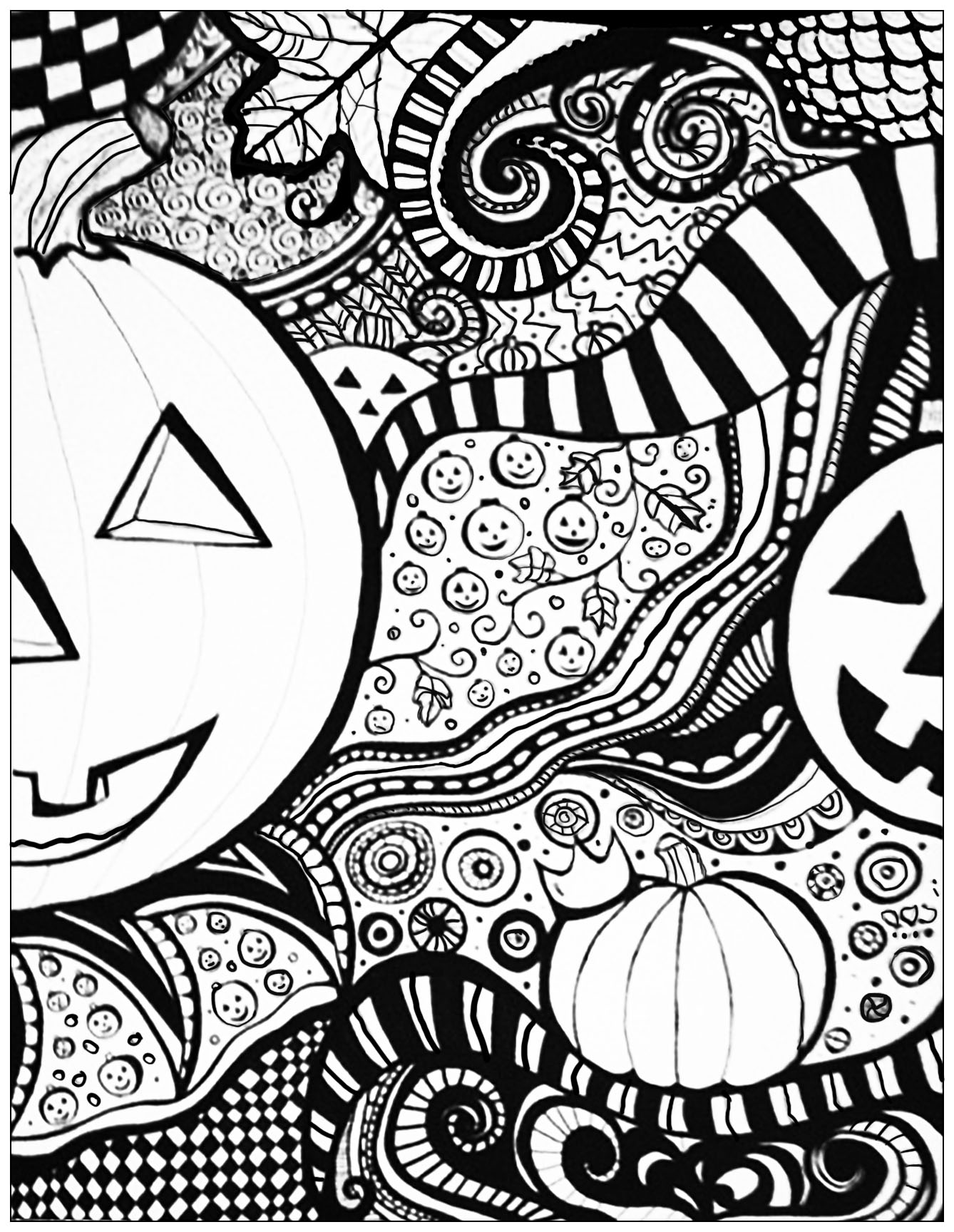 Free Printable Coloring Sheets Halloween 58