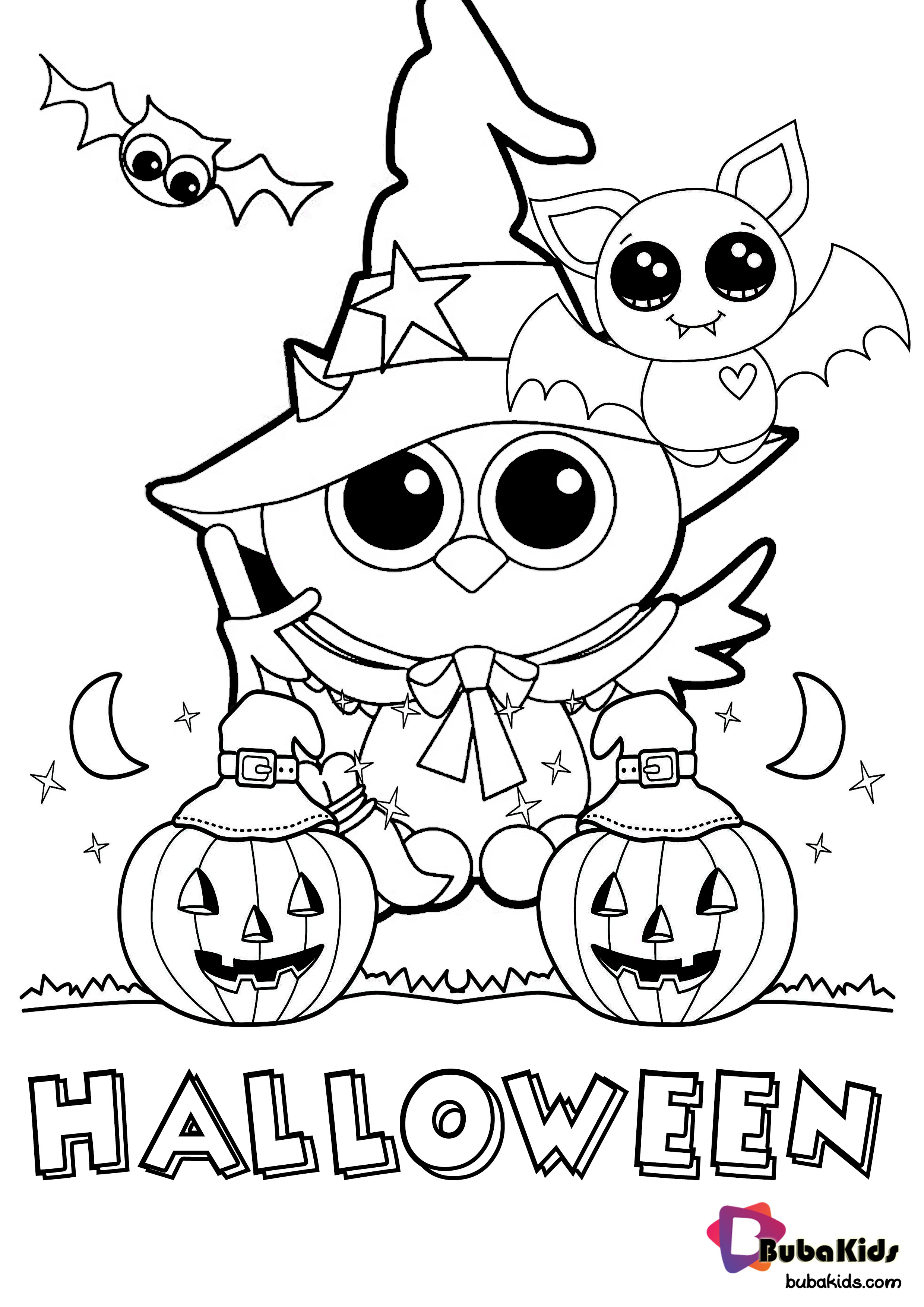 Free Printable Coloring Sheets Halloween 65