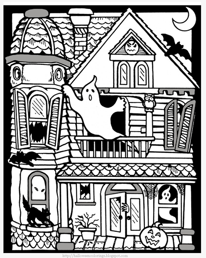 Free Printable Coloring Sheets Halloween 66