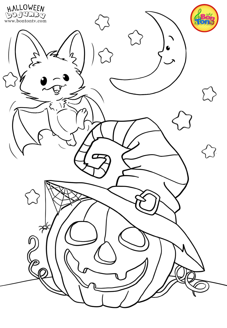 Free Printable Coloring Sheets Halloween 8