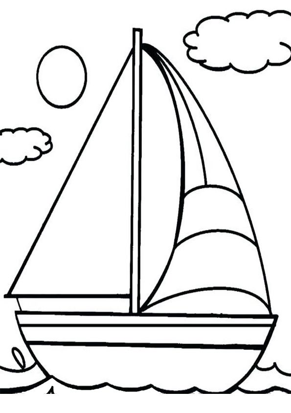 30 Boat Coloring Pictures 11