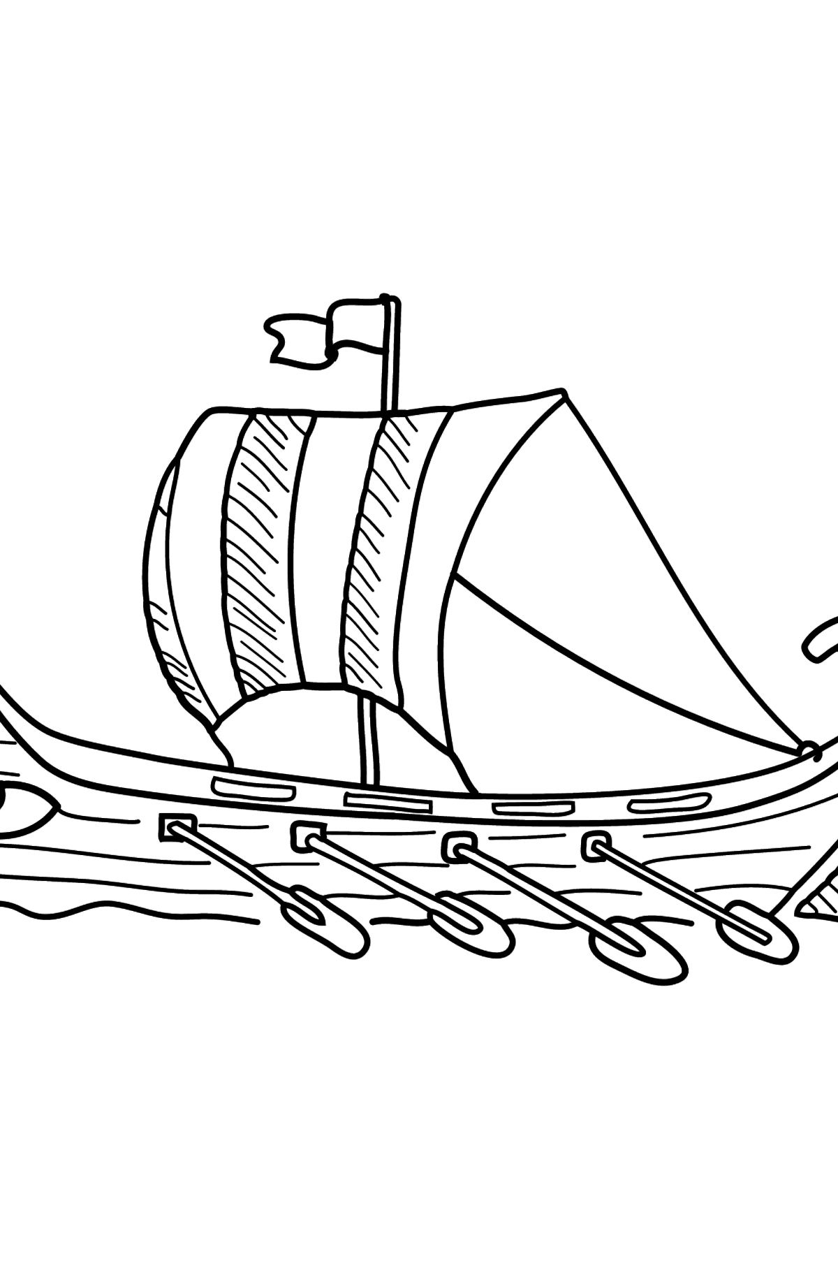 30 Boat Coloring Pictures 13