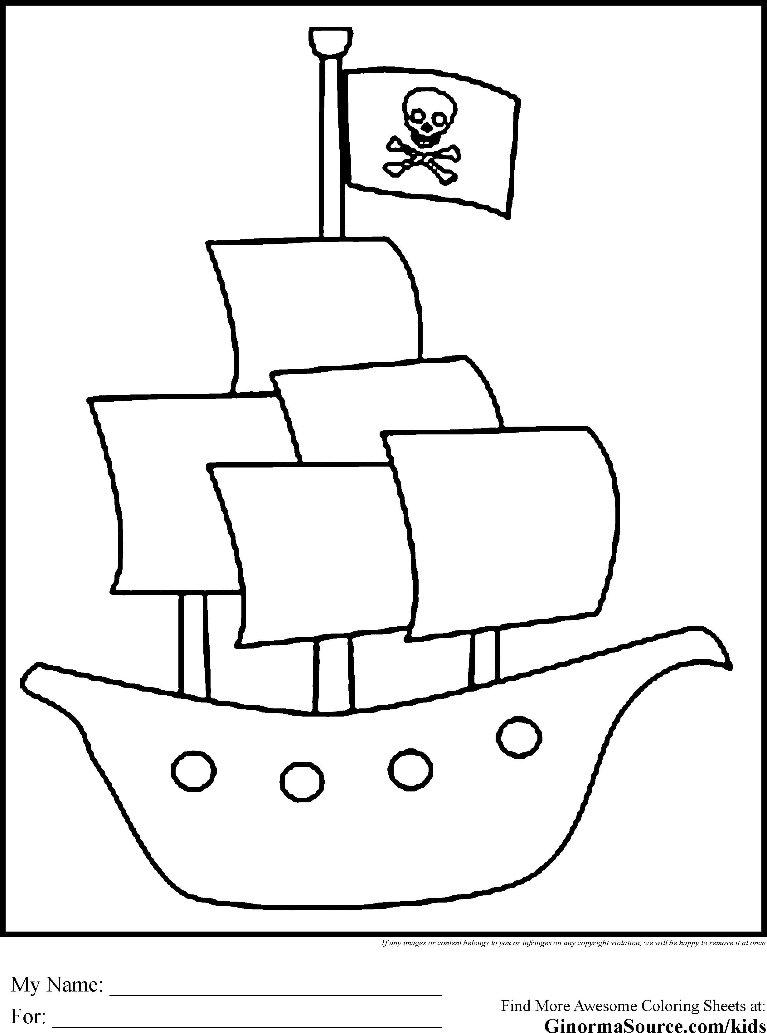 30 Boat Coloring Pictures 2