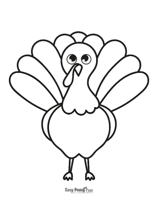 35 Coloring Picture Of A Turkey 23