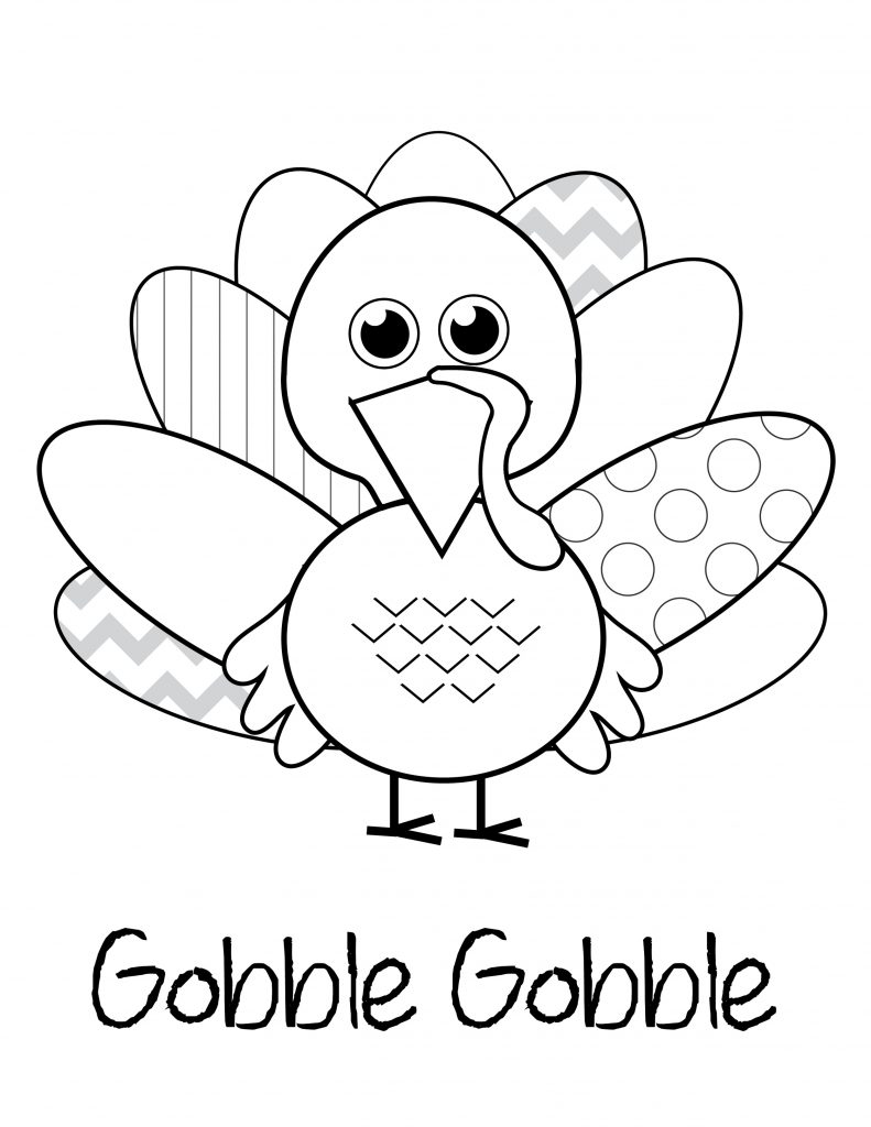 35 Coloring Picture Of A Turkey 37