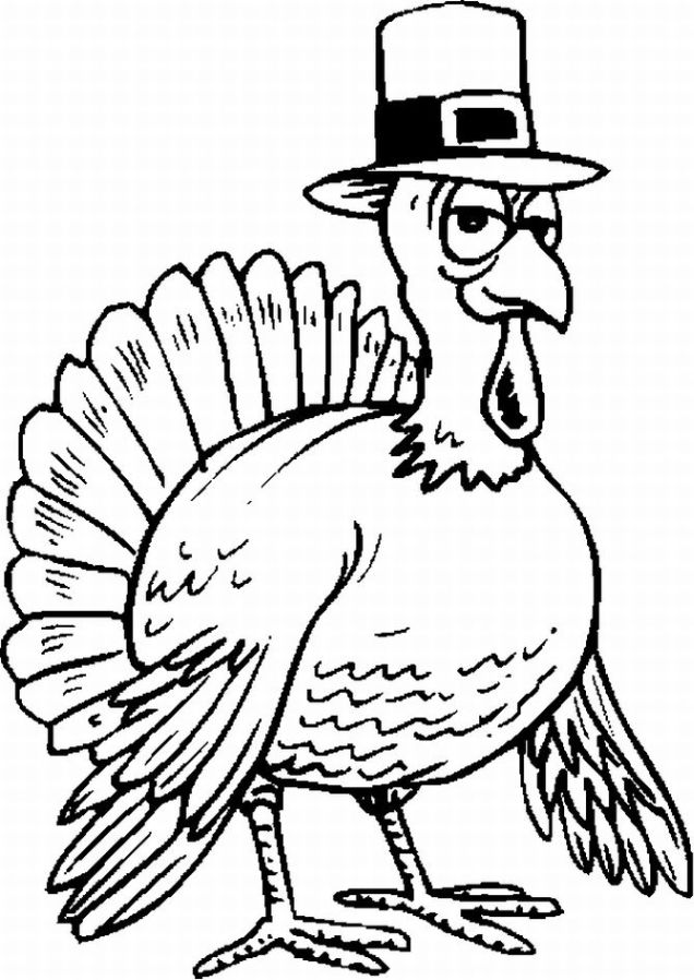 35 Coloring Picture Of A Turkey 44