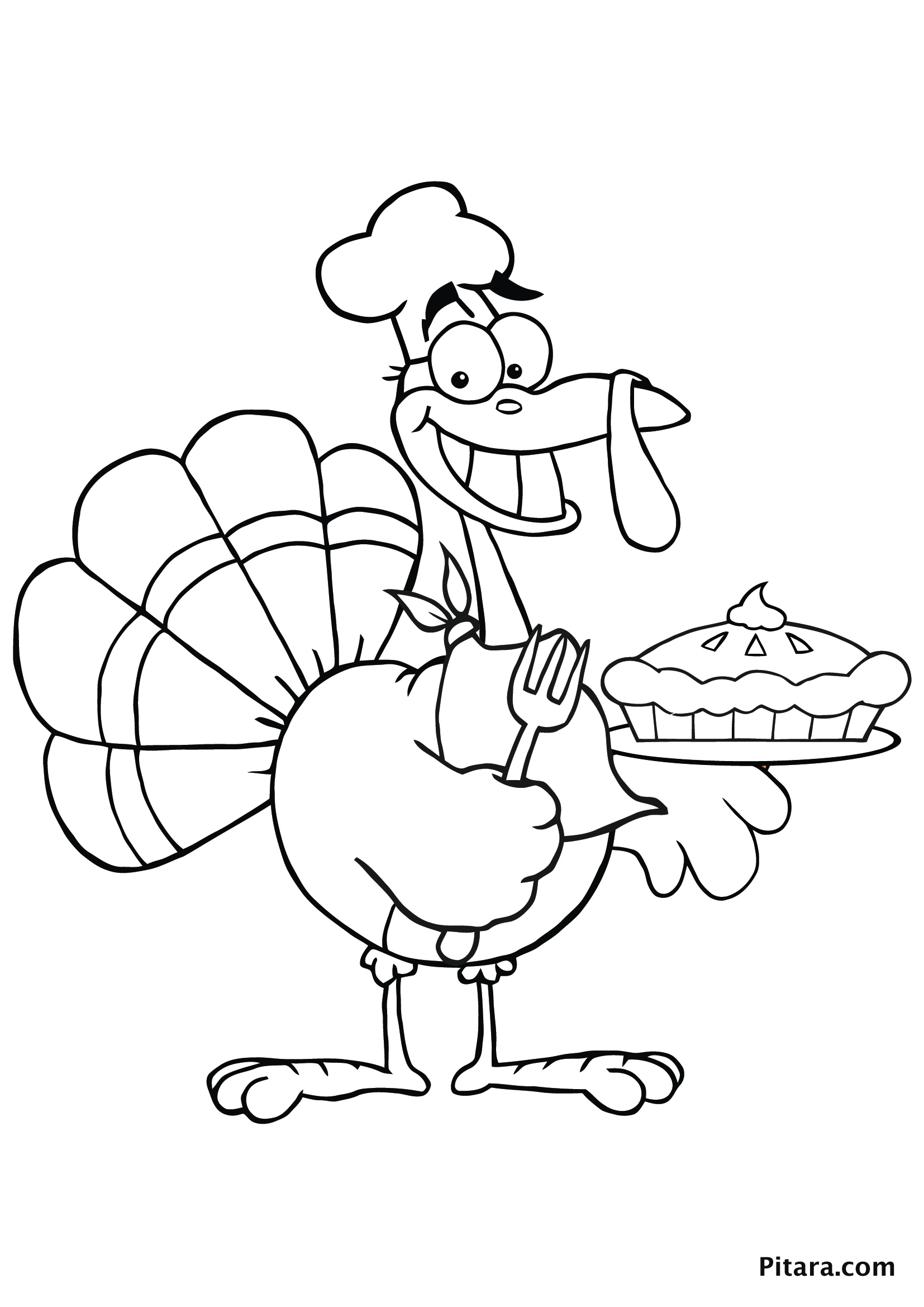 35 Coloring Picture Of A Turkey 52