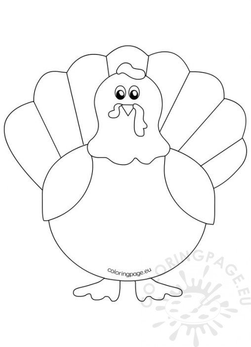 35 Coloring Picture Of A Turkey 53