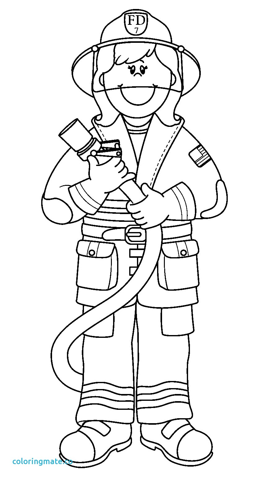 35 Community Workers Coloring Pages 10