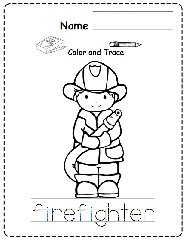 35 Community Workers Coloring Pages 14