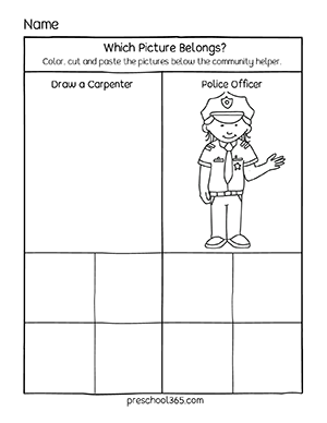 35 Community Workers Coloring Pages 15