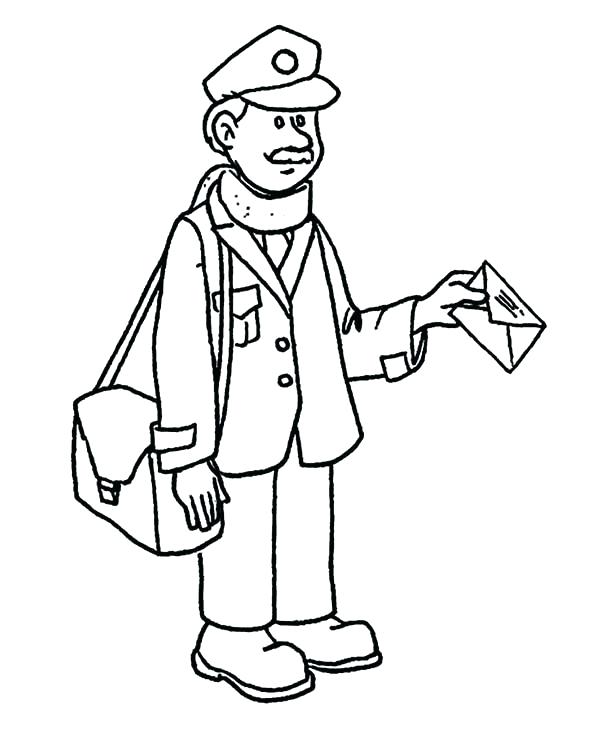 35 Community Workers Coloring Pages 18