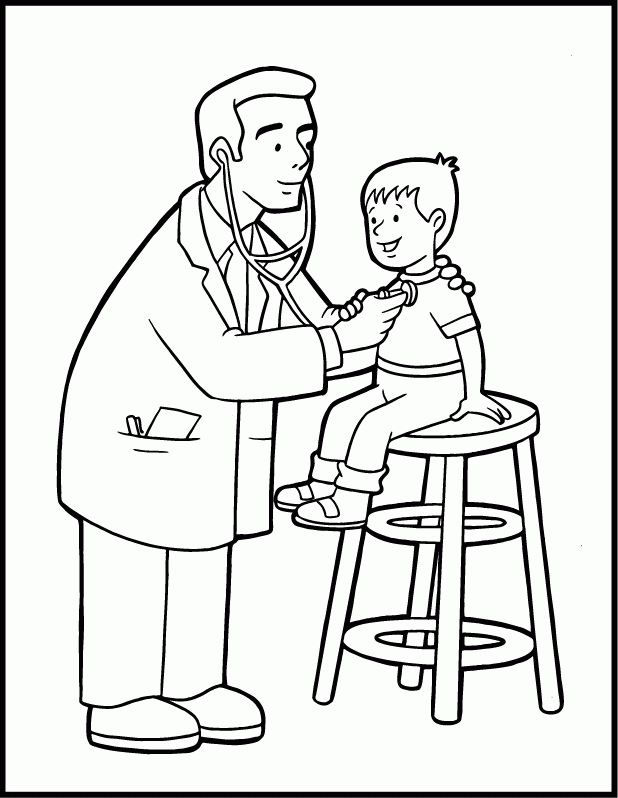 35 Community Workers Coloring Pages 19