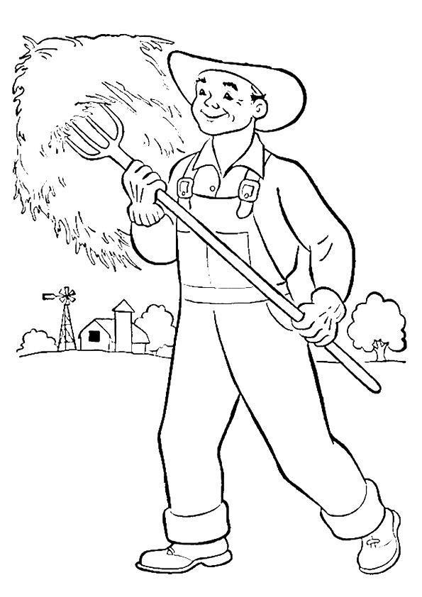 35 Community Workers Coloring Pages 23