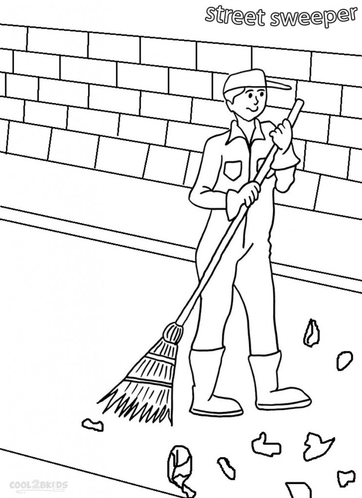 35 Community Workers Coloring Pages 37