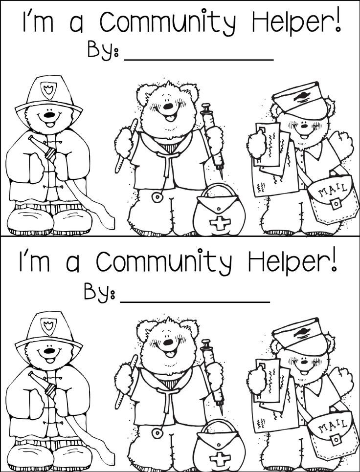 35 Community Workers Coloring Pages 44