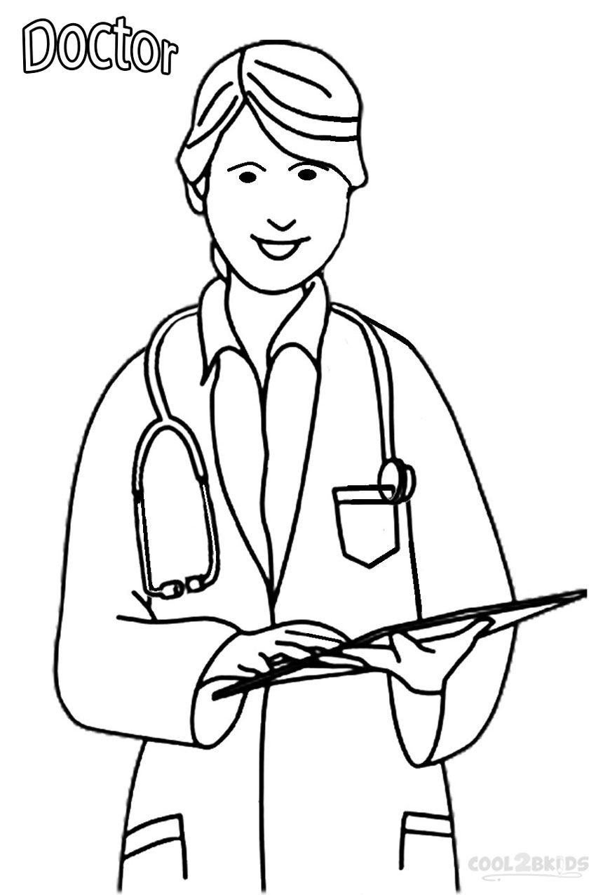 35 Community Workers Coloring Pages 8