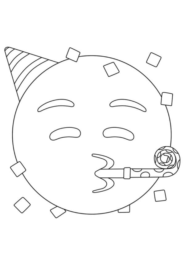 45 Coloring Emoji Pages 14