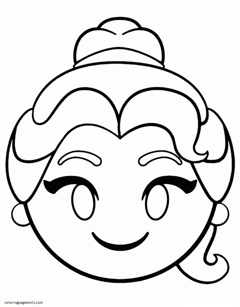 45 Coloring Emoji Pages 18