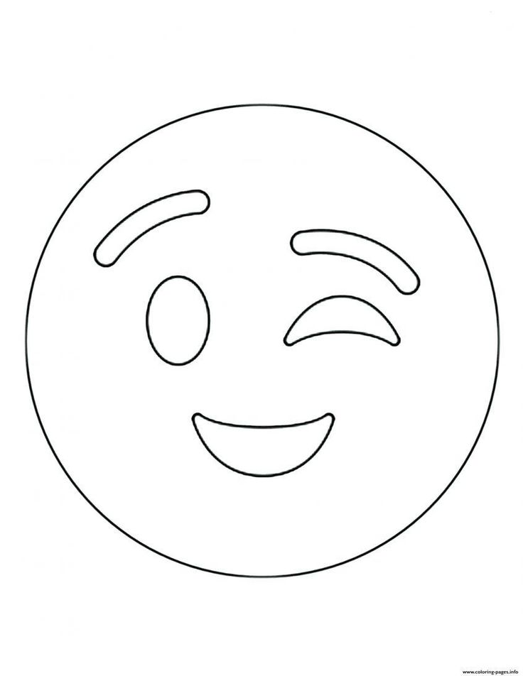 45 Coloring Emoji Pages 19