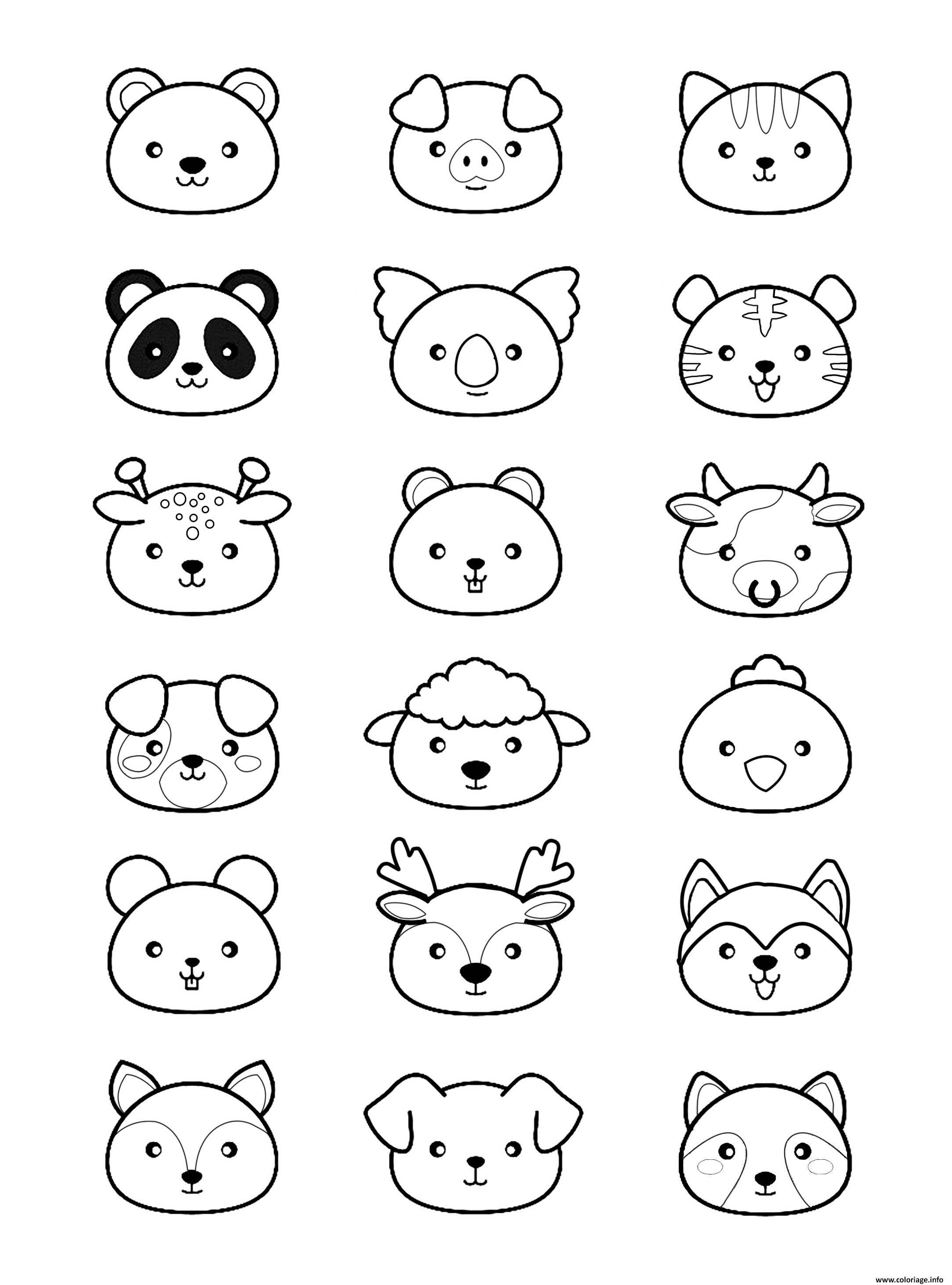 45 Coloring Emoji Pages 20