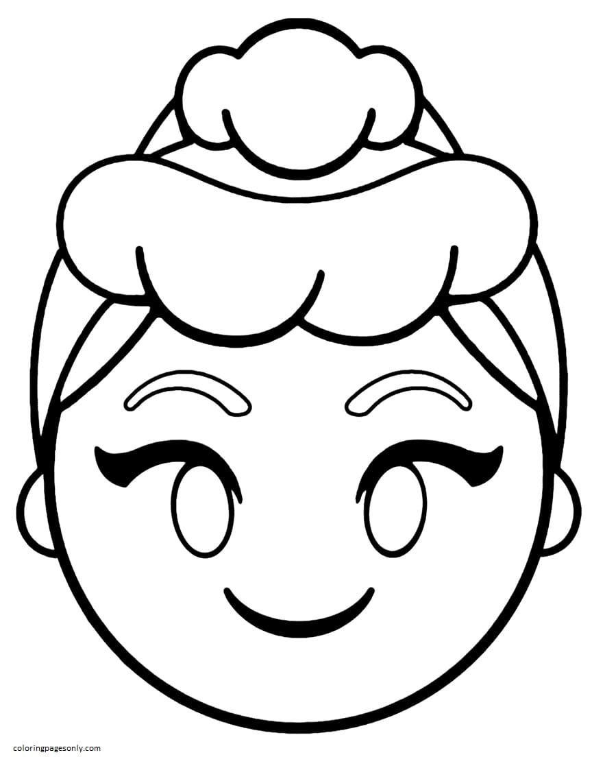 45 Coloring Emoji Pages 4